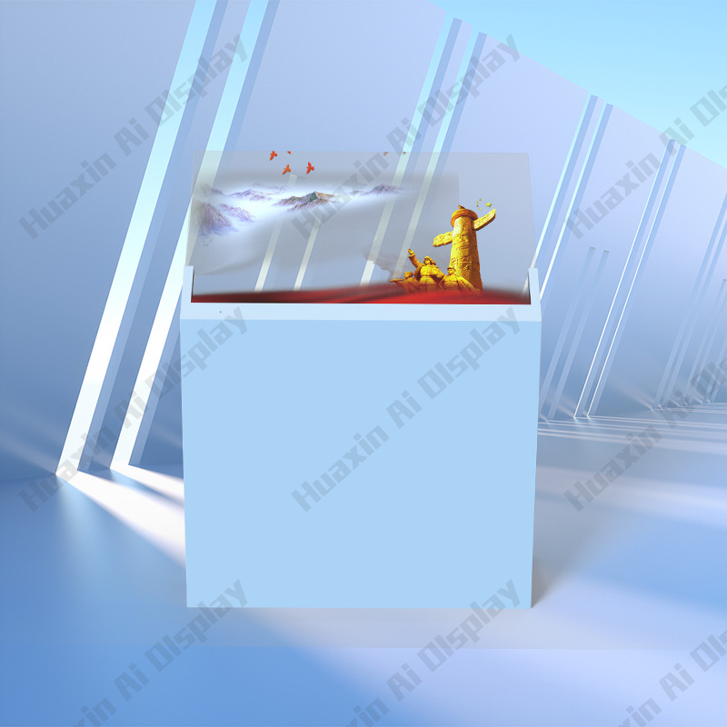 55寸落地横款OLED透明屏