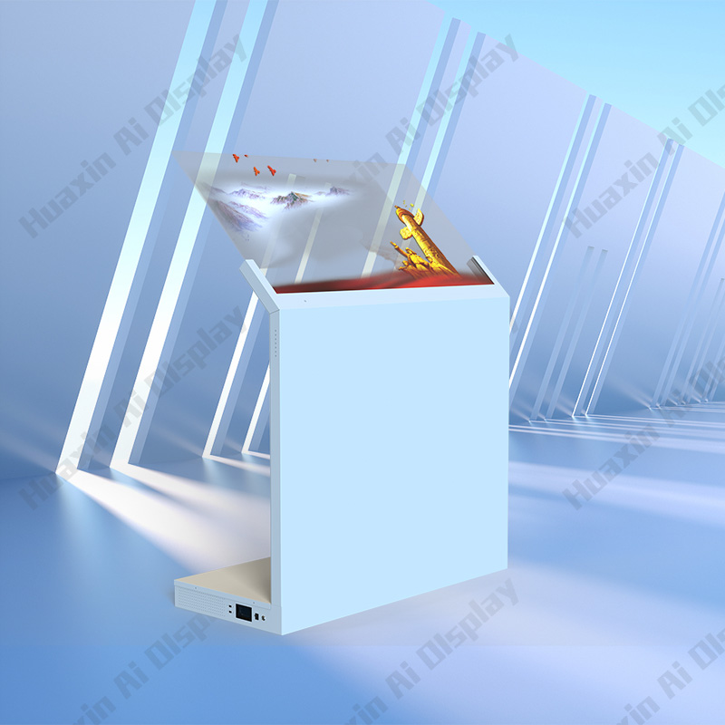 55寸落地横款OLED透明屏