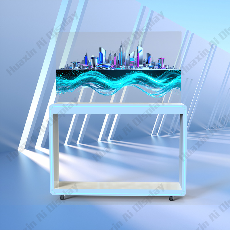 55寸落地款OLED透明屏